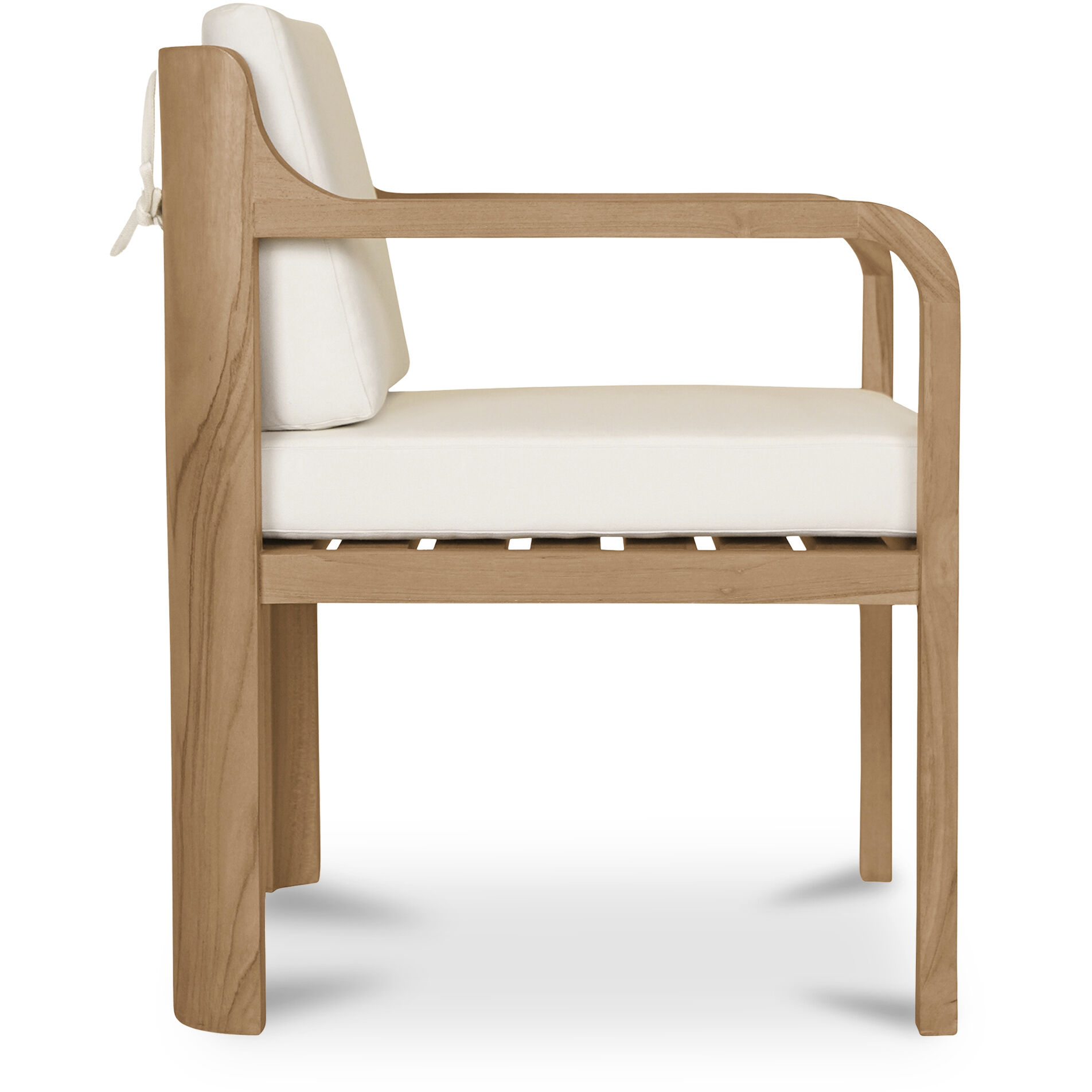 Nellie White Outdoor Dining Chair